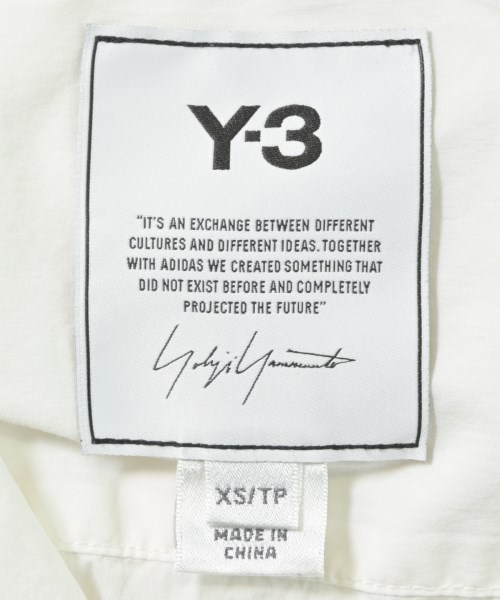 Y-3（ワイスリー）カジュアルシャツ 白 サイズ:XS メンズ/2200698584013