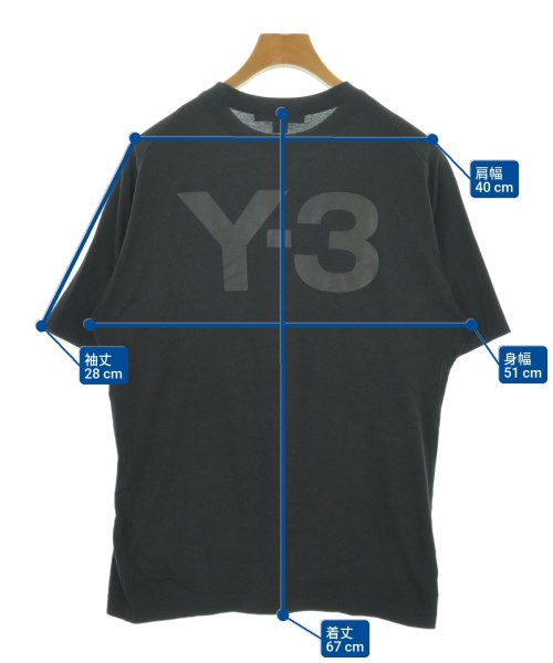 Y-3（ワイスリー）Tシャツ・カットソー 黒 サイズ:S メンズ/2200699981057