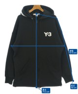 Y-3（ワイスリー）パーカー 黒 サイズ:S メンズ/2200700527014