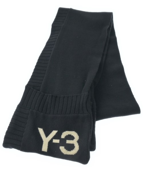 Y-3(ワイスリー)マフラー 黒 サイズ:ONE/2200654928042