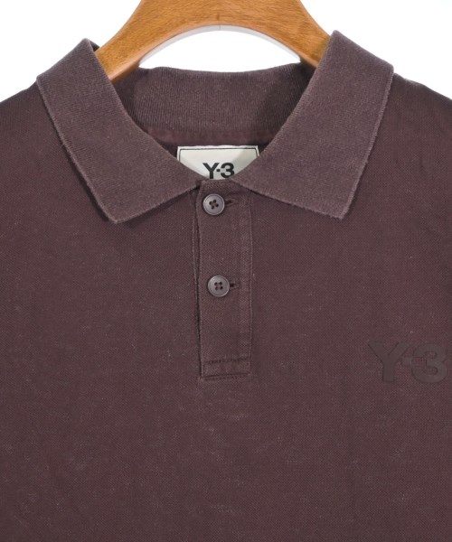 Y-3（ワイスリー）ポロシャツ 茶 サイズ:M メンズ/2200651189064
