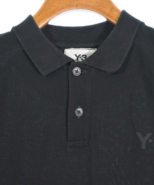 Y-3（ワイスリー）ポロシャツ 黒 サイズ:M メンズ/2200651189125