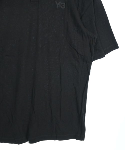 Y-3（ワイスリー）ポロシャツ 黒 サイズ:M メンズ/2200651189125