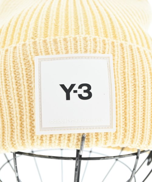 Y-3（ワイスリー）ニットキャップ・ビーニー 黄 サイズ:OSFA レディース/2200654354360