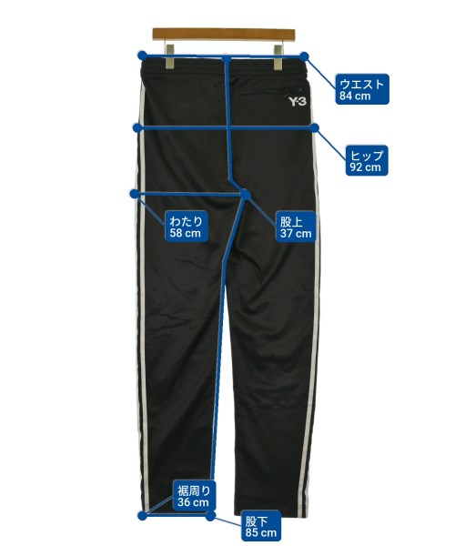 Y-3（ワイスリー）スウェットパンツ 黒 サイズ:M メンズ/2200658554025