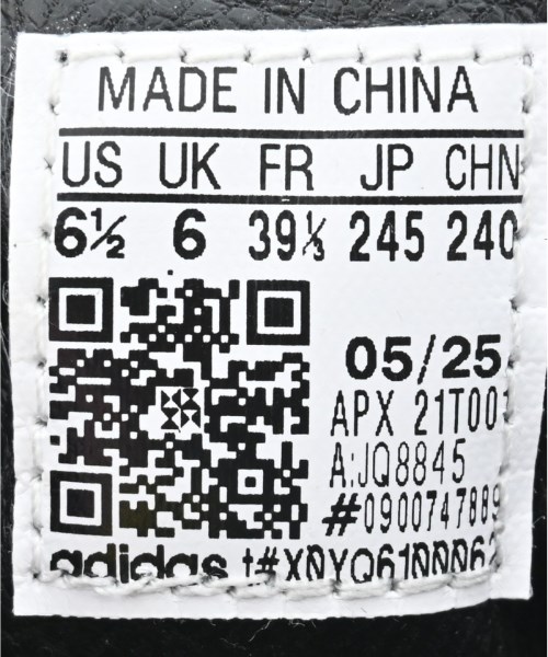 Y-3（ワイスリー）スニーカー 黒 サイズ:24.5cm レディース/2200660074030