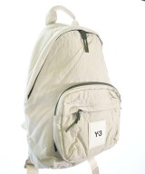 Y-3（ワイスリー）バックパック・リュック 白 サイズ:- レディース/2200657978372