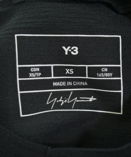 Y-3（ワイスリー）Tシャツ・カットソー 黒 サイズ:XS レディース/2200660487090