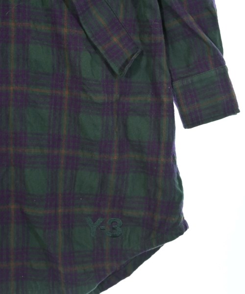 Y-3（ワイスリー）シャツワンピース 緑 サイズ:XS レディース/2200649052110
