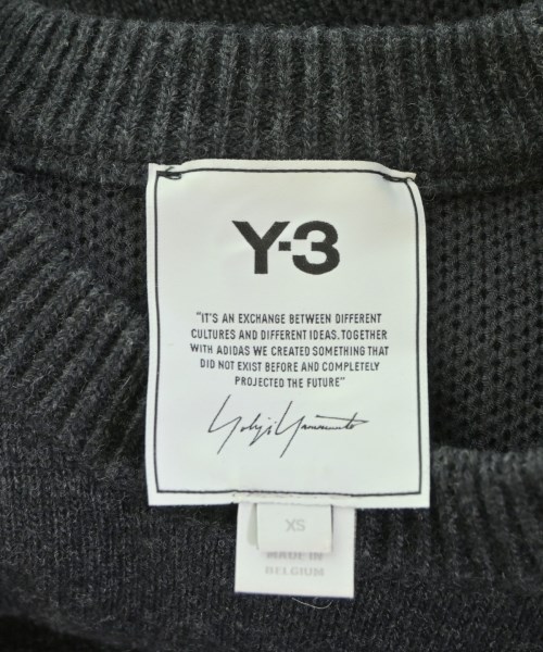 Y-3（ワイスリー）ニット・セーター グレー サイズ:XS メンズ/2200662302025