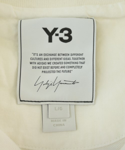 Y-3（ワイスリー）ポロシャツ 白 サイズ:L メンズ/2200708723234