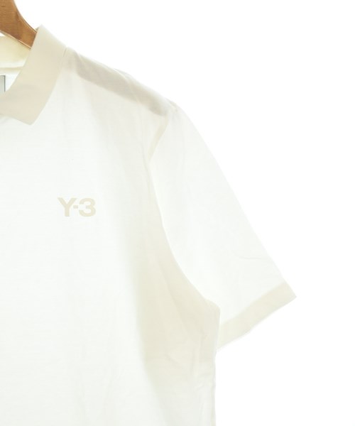 Y-3（ワイスリー）ポロシャツ 白 サイズ:L メンズ/2200708723234