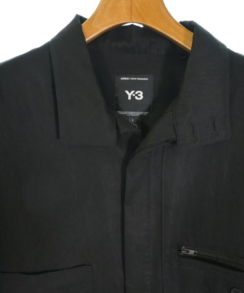 Y-3（ワイスリー）カジュアルシャツ 黒 サイズ:L メンズ/2200712276023
