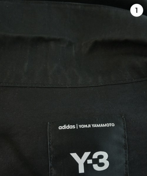 Y-3（ワイスリー）カジュアルシャツ 黒 サイズ:L メンズ/2200712276023