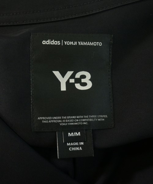 Y-3（ワイスリー）カジュアルシャツ 黒 サイズ:M メンズ/2200712276092