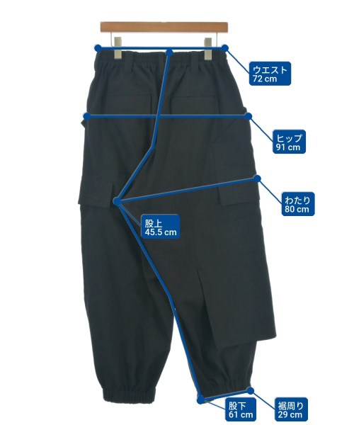 Y-3（ワイスリー）カーゴパンツ 黒 サイズ:S メンズ/2200712276146