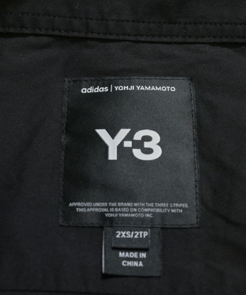 Y-3（ワイスリー）カジュアルシャツ 黒 サイズ:2XS(XXS位) メンズ/2200713059038