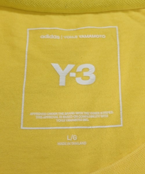 Y-3（ワイスリー）Tシャツ・カットソー 黄 サイズ:L メンズ/2200713059045