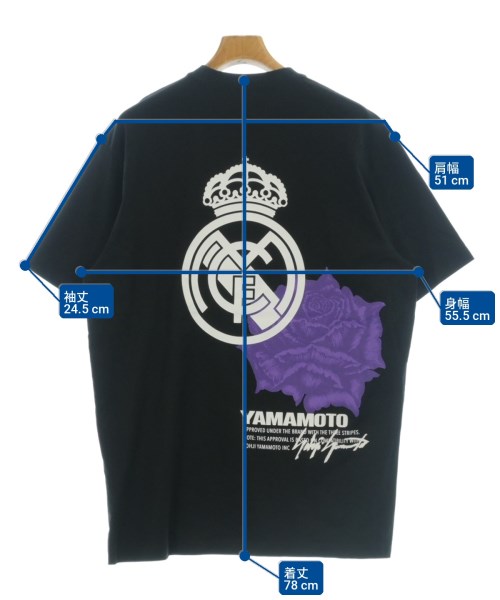 Y-3（ワイスリー）Tシャツ・カットソー 黒 サイズ:L メンズ/2200714193106