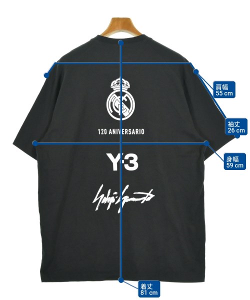 Y-3（ワイスリー）Tシャツ・カットソー 黒 サイズ:L メンズ/2200714193113