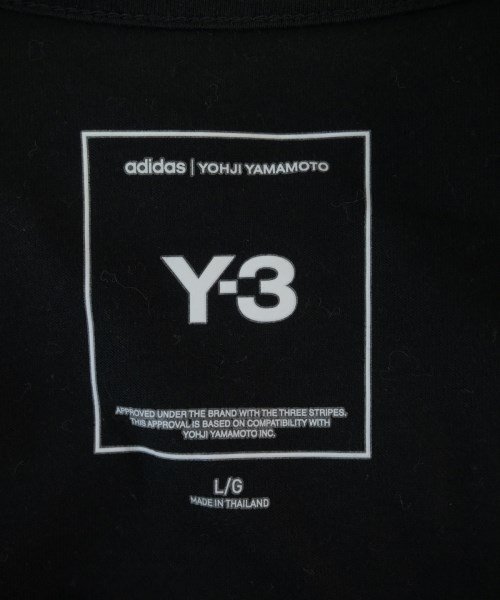 Y-3（ワイスリー）Tシャツ・カットソー 黒 サイズ:L メンズ/2200714461151
