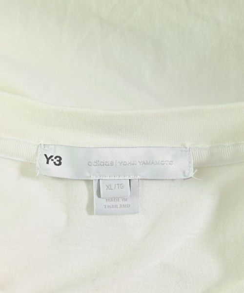 Y-3（ワイスリー）Tシャツ・カットソー 白 サイズ:XL メンズ/2200714553030