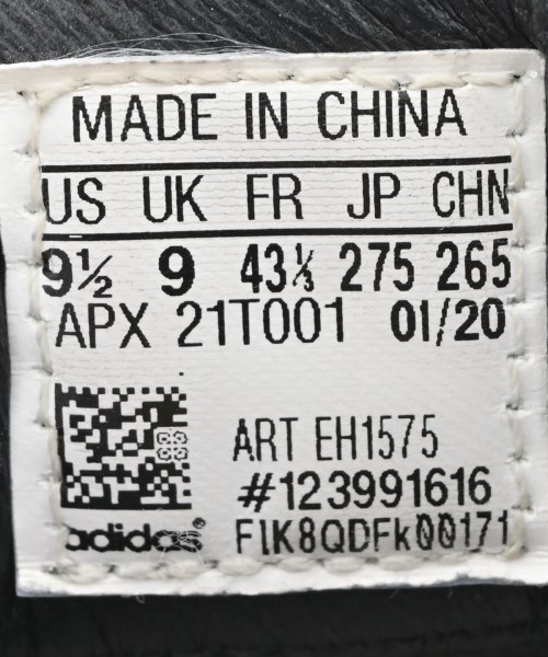 Y-3（ワイスリー）スニーカー 黒 サイズ:27.5cm メンズ/2200714569017