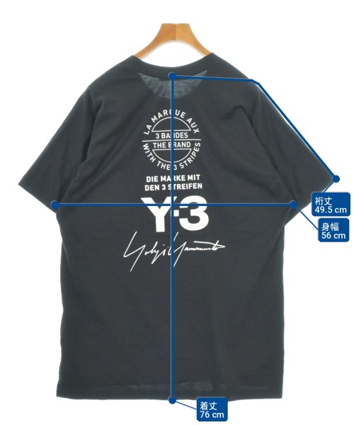 Y-3（ワイスリー）Tシャツ・カットソー 黒 サイズ:S メンズ/2200715932117