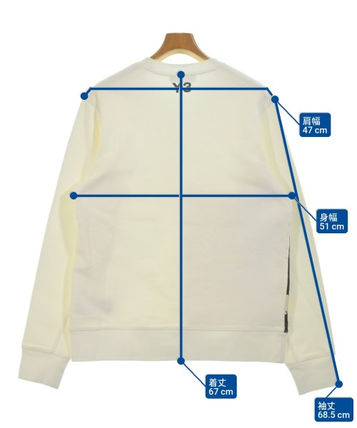 Y-3（ワイスリー）スウェット 白 サイズ:M メンズ/2200646996165