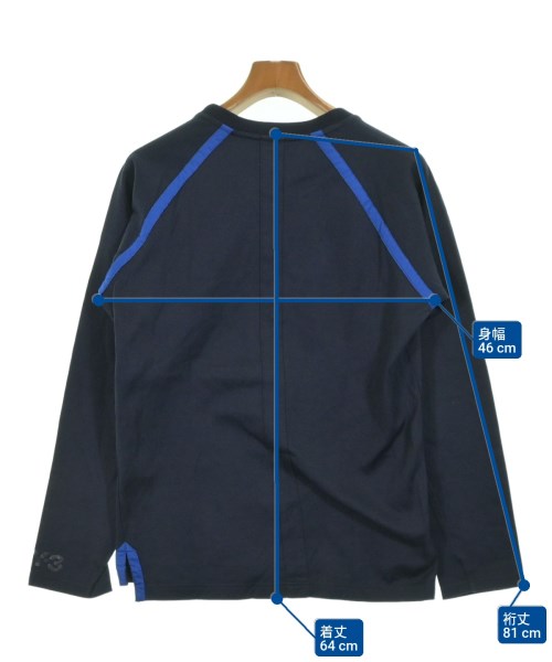 Y-3（ワイスリー）Tシャツ・カットソー 紺 サイズ:S メンズ/2200646996202