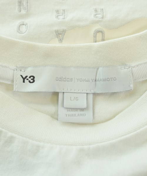 Y-3（ワイスリー）Tシャツ・カットソー 白 サイズ:L メンズ/2200647263051
