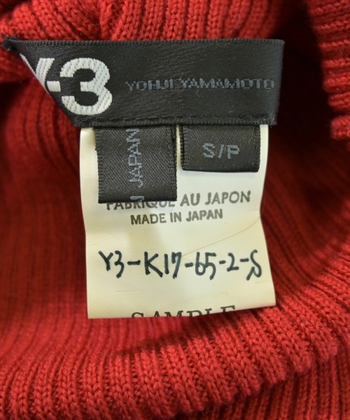 Y-3（ワイスリー）ニット・セーター 赤 サイズ:S レディース/2200647431160