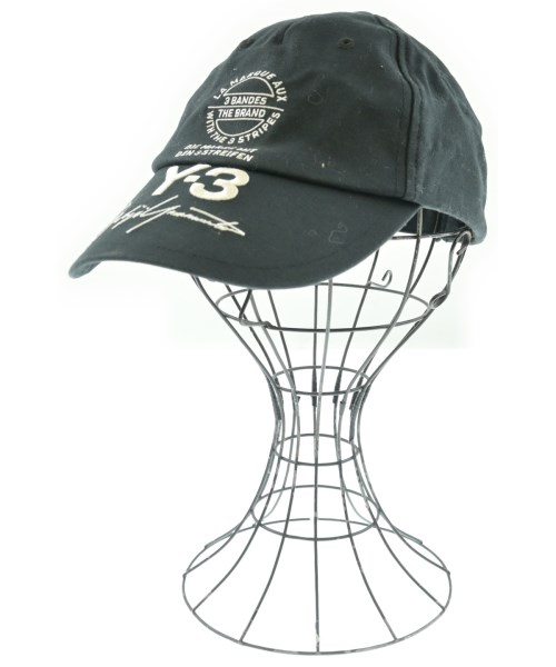 Y-3(ワイスリー)キャップ 黒 サイズ:-/2200643872127