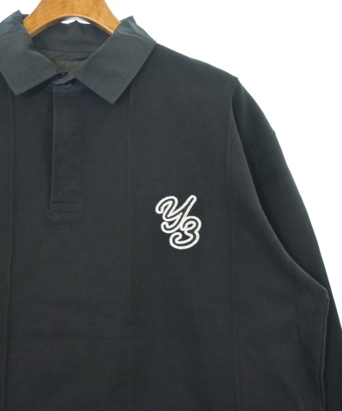 Y-3（ワイスリー）ポロシャツ 黒 サイズ:L メンズ/2200647789025