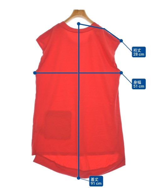 Y-3（ワイスリー）ノースリーブ 赤 サイズ:S レディース/2200637166058