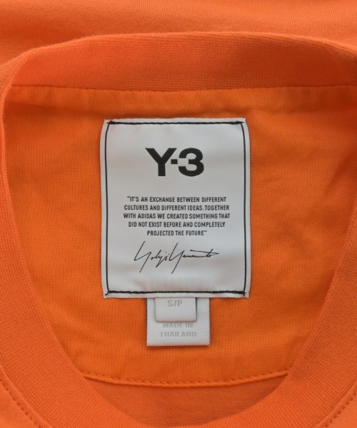 Y-3（ワイスリー）Tシャツ・カットソー オレンジ サイズ:S メンズ/2200649248100