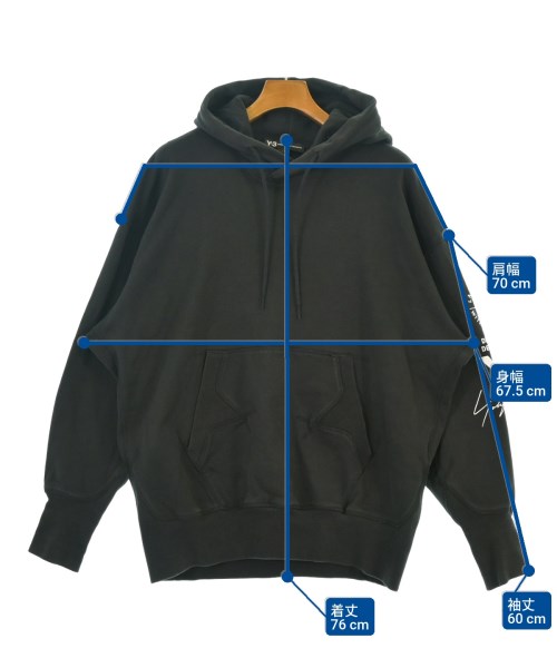 Y-3（ワイスリー）パーカー 黒 サイズ:S メンズ/2200651366090