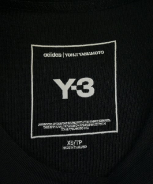 Y-3（ワイスリー）Tシャツ・カットソー 黒 サイズ:XS レディース/2200651780032