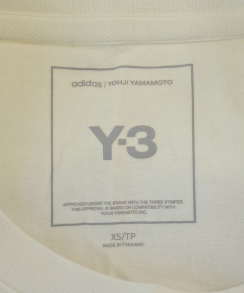 Y-3（ワイスリー）Tシャツ・カットソー 白 サイズ:XS レディース/2200651780049