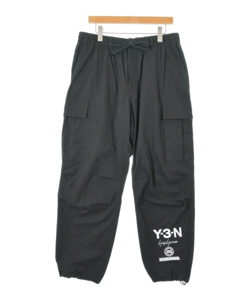 Y-3(ワイスリー)カーゴパンツ 黒 サイズ:L/2200651820035