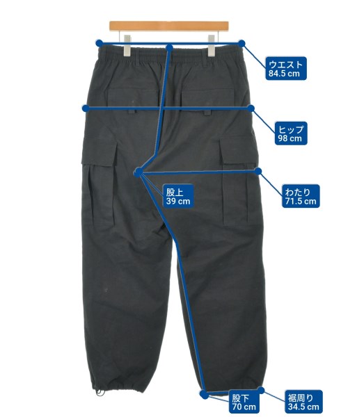 Y-3（ワイスリー）カーゴパンツ 黒 サイズ:L メンズ/2200651820035