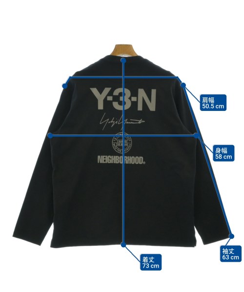 Y-3（ワイスリー）Tシャツ・カットソー 黒 サイズ:L メンズ/2200653135038