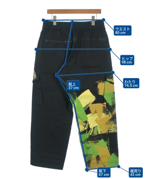Y-3（ワイスリー）カーゴパンツ 黒 サイズ:M メンズ/2200702903168