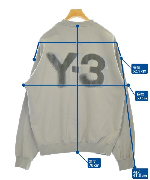 Y-3（ワイスリー）スウェット グレー サイズ:S メンズ/2200702593017
