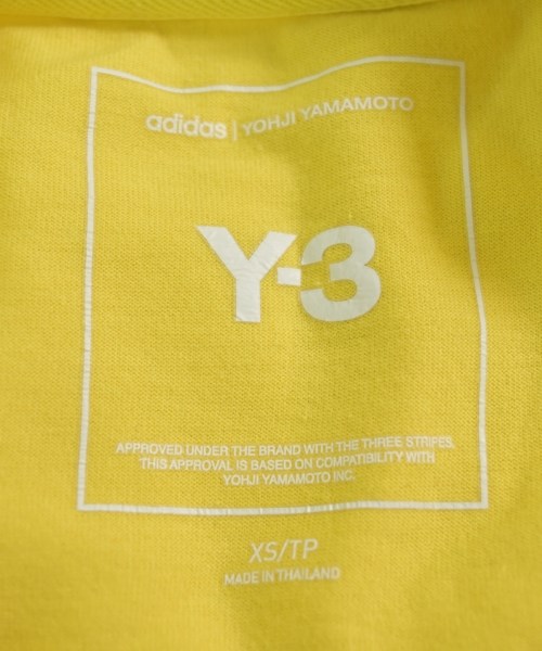 Y-3（ワイスリー）Tシャツ・カットソー 黄 サイズ:XS メンズ/2200705916011