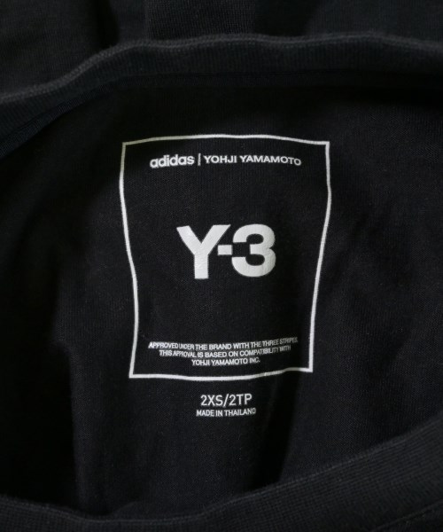 Y-3（ワイスリー）Tシャツ・カットソー 黒 サイズ:2XS レディース/2200705916028