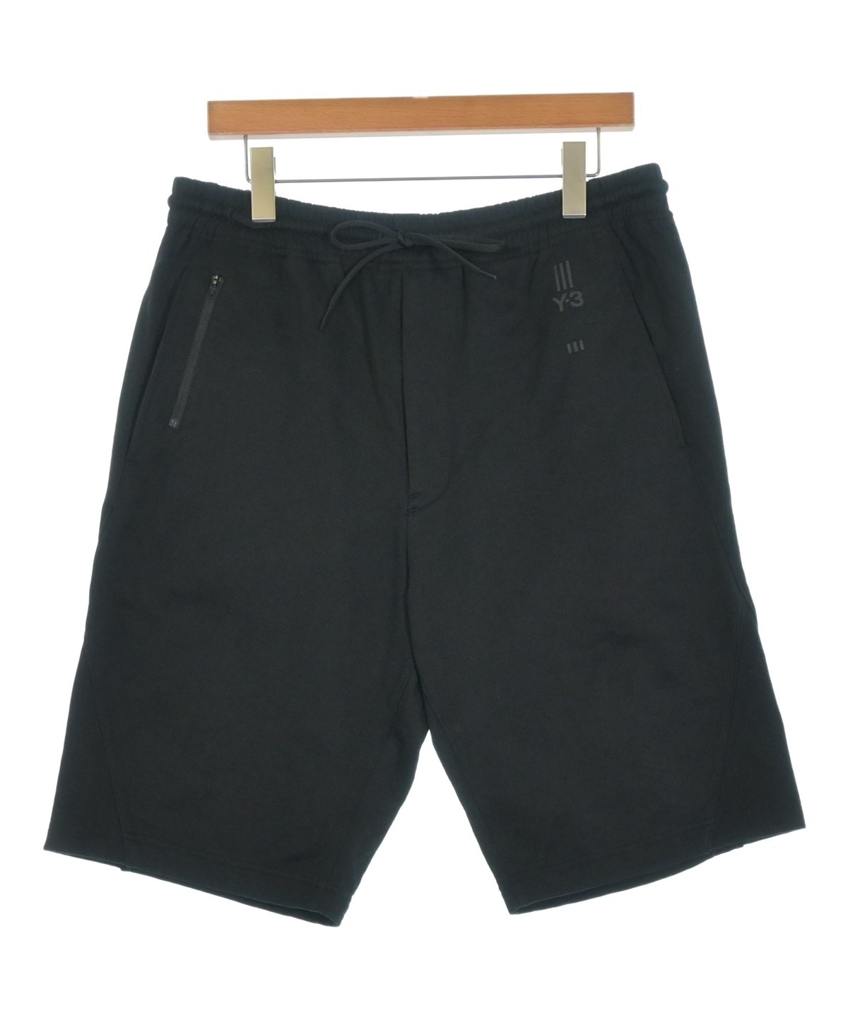Y-3 M 3STP SHORT ワイスリー ショートパンツ 値下げ不可 Y-3（ワイスリー）ショートパンツ 黒 サイズ:L メンズ/2200708218051