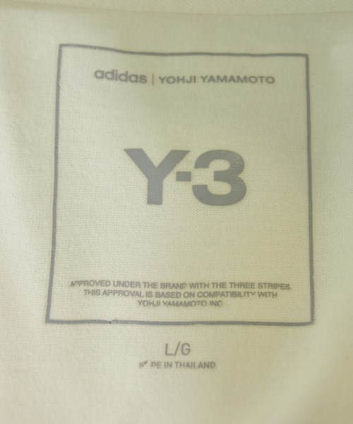 Y-3（ワイスリー）ポロシャツ 白 サイズ:L メンズ/2200708674062