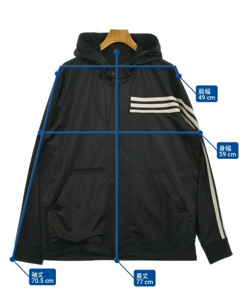 Y-3（ワイスリー）パーカー 黒 サイズ:XL メンズ/2200708674079
