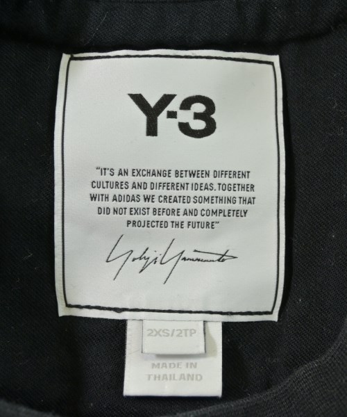 Y-3（ワイスリー）Tシャツ・カットソー 黒 サイズ:XS レディース/2200709797128